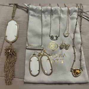 Kendra Scott Gold Jewelry BUNDLE!